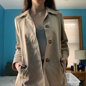 Swing Short Trench Coat